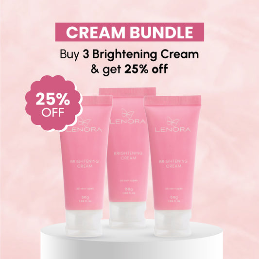 Bundle of 3 Brightening Cream