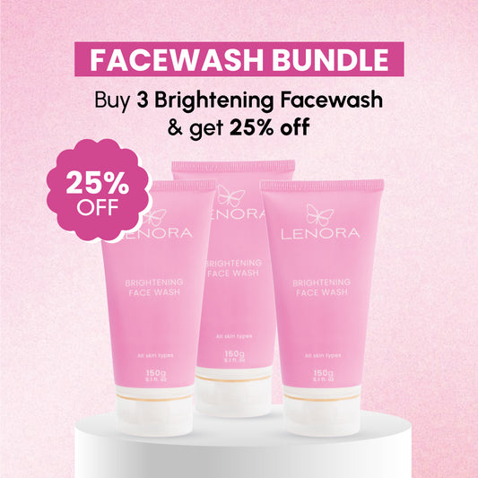 Bundle of 3 Brightening Facewash
